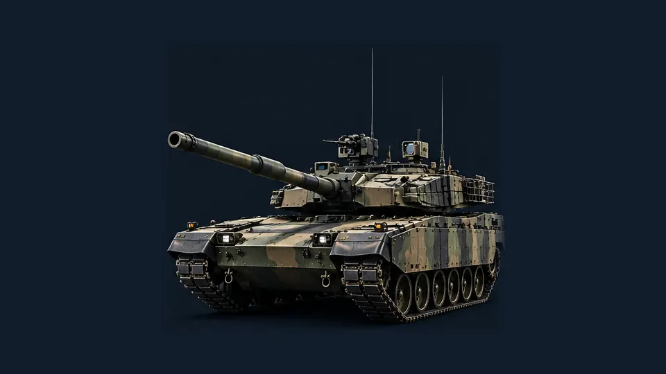 K1A2 전차 AI 생성 개념 이미지