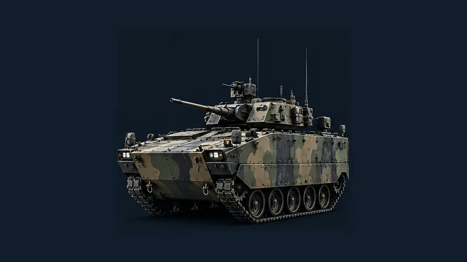 K21 보병전투장갑차 AI 생성 개념 이미지